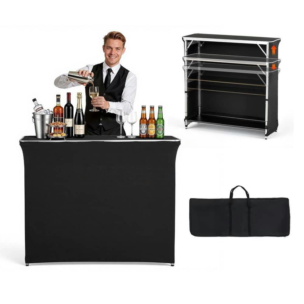 Folding Portable Bar Table: $140 Folding Portable Bar Table: $140