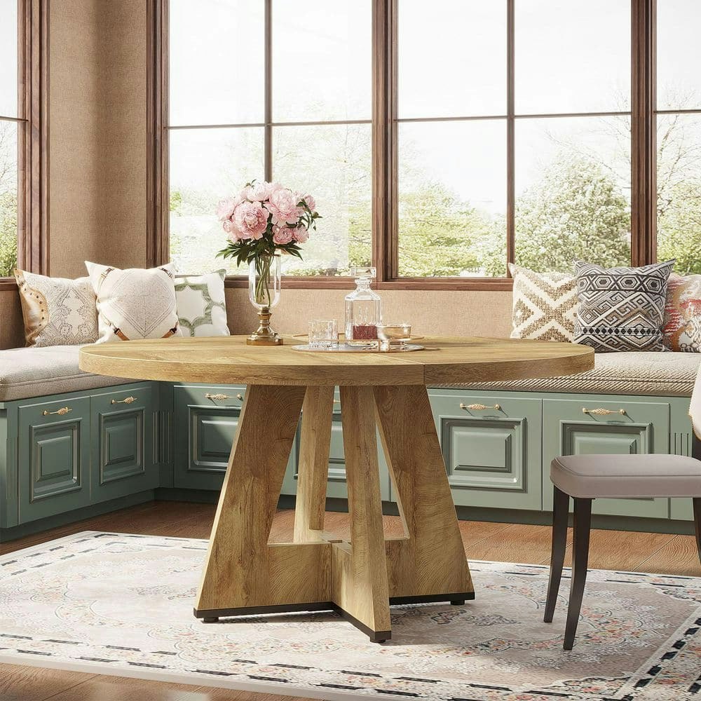 Roesler 47-inch Round Pedestal Dining Table: $194.96 Roesler 47-inch Round Pedestal Dining Table: $194.96