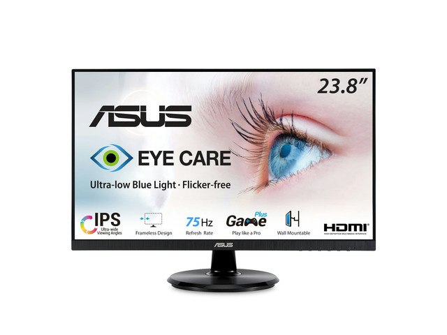 Asus VA24DQ 24" 1080p IPS FreeSync Monitor: $209.24 Asus VA24DQ 24" 1080p IPS FreeSync Monitor: $209.24
