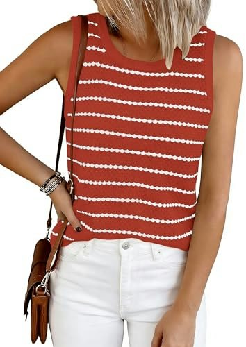 Nalanisa Women's Crochet Knit Tank Top: $18.98 Nalanisa Women's Crochet Knit Tank Top: $18.98