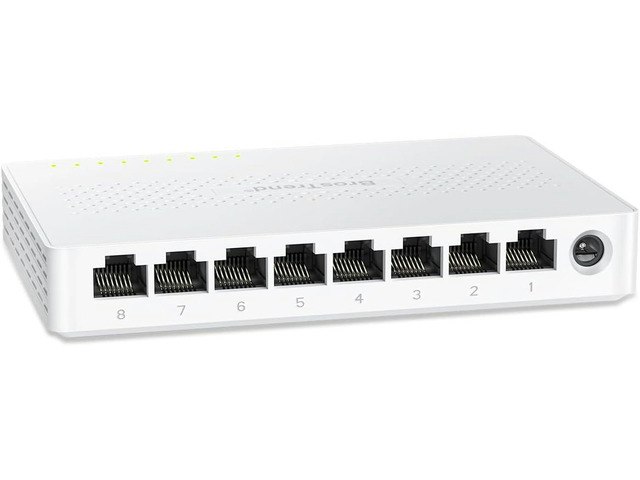 BrosTrend 8-Port 2.5Gb Unmanaged Ethernet Switch: $118.65