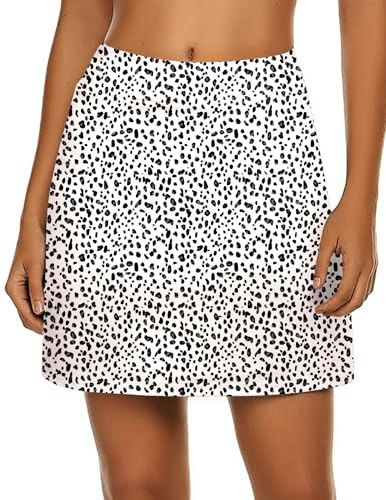 Ekouaer Women's Athletic Tennis Skirt with Shorts: $16.14 Ekouaer Women's Athletic Tennis Skirt with Shorts: $16.14