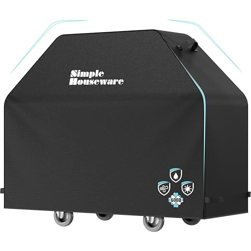 Simple Houseware 64-Inch Waterproof Gas Grill Cover: $24.53