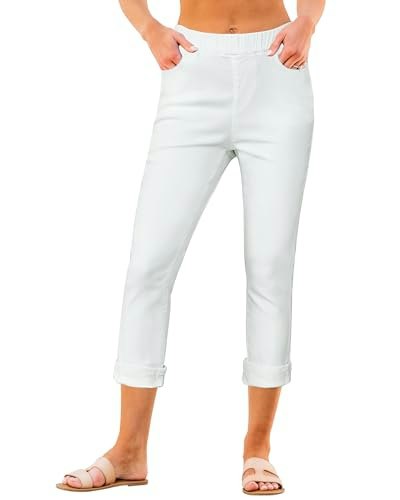 Grapent Women's Casual Capri Jeans: $19.98 Grapent Women's Casual Capri Jeans: $19.98