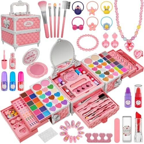 Kids Makeup Kit 99-Piece Set: $25.49 Kids Makeup Kit 99-Piece Set: $25.49