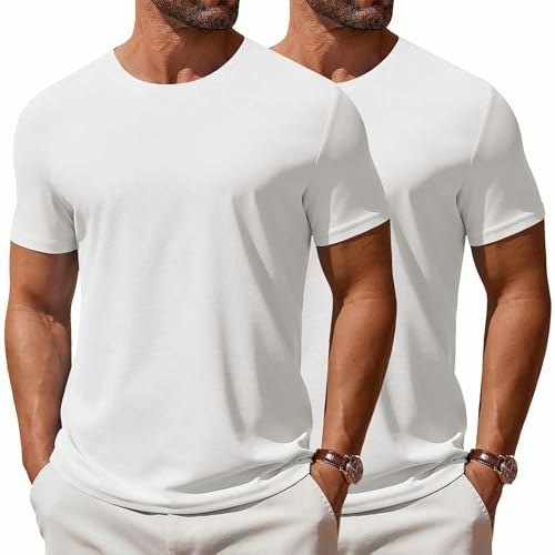Coofandy Men's Crew Neck Short Sleeve T-Shirt: $29.82 Coofandy Men's Crew Neck Short Sleeve T-Shirt: $29.82