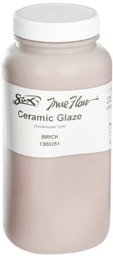Sax Brick Gloss Glaze 1-Pint: $17.22 Sax Brick Gloss Glaze 1-Pint: $17.22