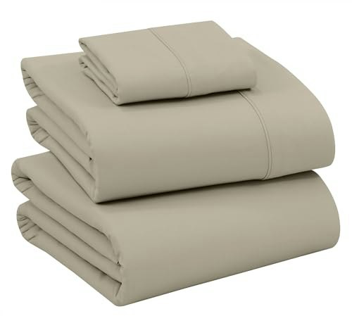 Ruvanti Twin XL 100% Cotton Percale Sheet Set: $32.29 Ruvanti Twin XL 100% Cotton Percale Sheet Set: $32.29