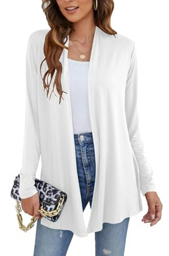 Ladlop Women's Lightweight Open Front Summer Cardigan: $14.39 Ladlop Women's Lightweight Open Front Summer Cardigan: $14.39