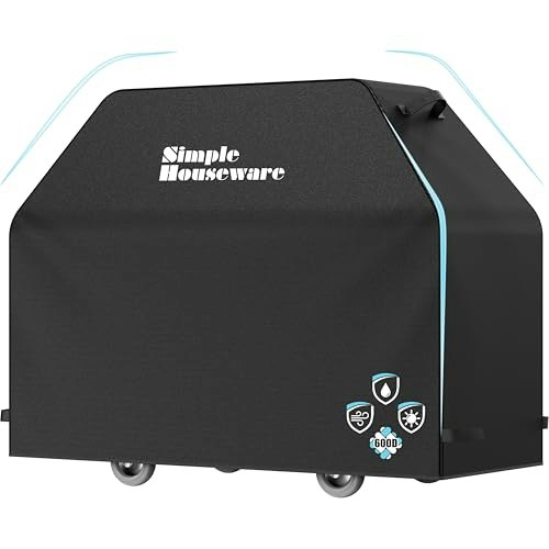 Simple Houseware 60-Inch Heavy-Duty Waterproof BBQ Gas Grill Cover: $22.92