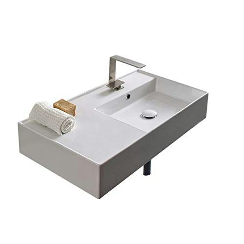 Scarabeo 5118 One-Hole Bathroom Sink: $473.16 Scarabeo 5118 One-Hole Bathroom Sink: $473.16