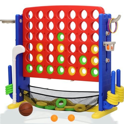 Happymaty 4-in-a-Row Giant Yard Game Set: $56.68 Happymaty 4-in-a-Row Giant Yard Game Set: $56.68