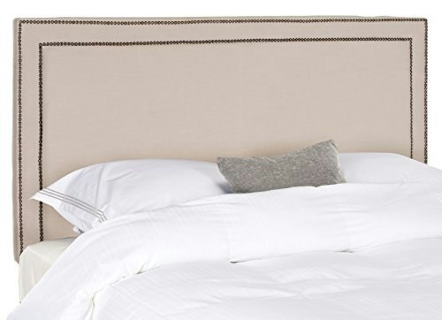 Safavieh Cory Full Linen Upholstered Headboard: $147.99 Safavieh Cory Full Linen Upholstered Headboard: $147.99