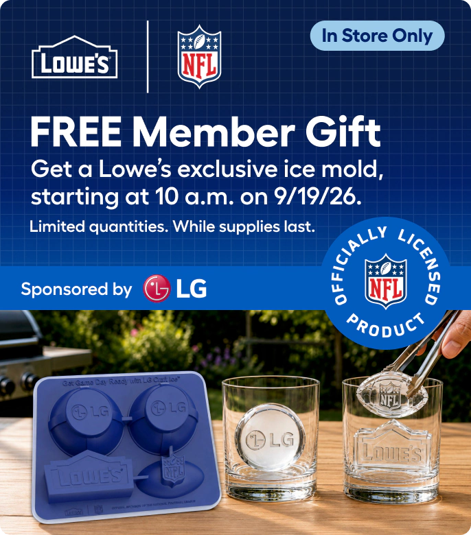 Craft Ice Mold: Free in-store at Lowe's on Sept. 19