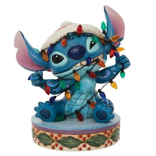 Enesco Jim Shore Disney Traditions Lilo and Stitch Christmas Figurine 4.5-Inch: $53.36