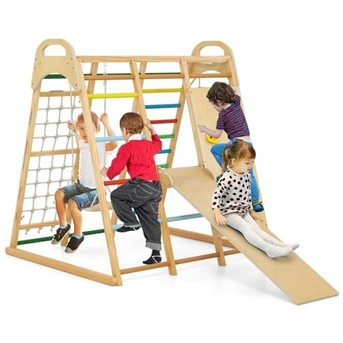 Infans 8-in-1 Montessori Indoor Jungle Gym Playset: $252.26 Infans 8-in-1 Montessori Indoor Jungle Gym Playset: $252.26