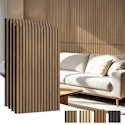 Art3d 47" x 23.6" Acoustic Wood Slat Wall Panel 4-Pack for $85 + free shipping