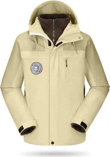 Camelsports Men's 3-in-1 Waterproof Ski Jacket for $25 + free shipping w/ Prime