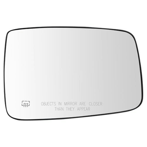 TRQ Passenger Side Power Heated Mirror Glass with Backing Plate: $26.95 TRQ Passenger Side Power Heated Mirror Glass with Backing Plate: $26.95