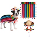 Beipegin 3-Piece Mexican Dog Costume for $11 + free shipping w/ Prime