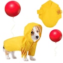 Hooded Dog Raincoat Halloween Costume w/ Red Balloon for $7 + free shipping w/ Prime