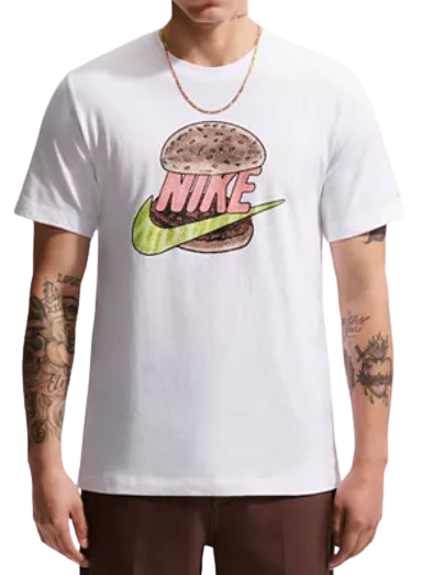 Nike Men's Burger Graphic Crewneck T-Shirt: $13