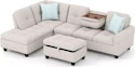 Macy's Best of the Season Sectional Sofa Deals: Up to 78% off + extra 10% off + free delivery w/ $999