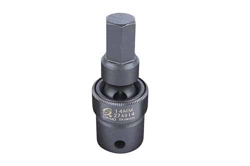 Sunex 1/2-Inch Drive 14mm Universal Hex Bit Impact Socket: $14.69 Sunex 1/2-Inch Drive 14mm Universal Hex Bit Impact Socket: $14.69