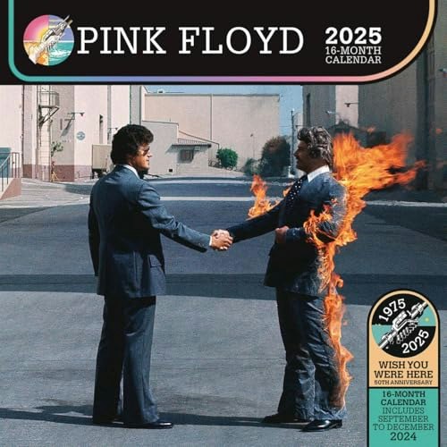 Pyramid International Pink Floyd 2025 16-Month Calendar: $24.37 Pyramid International Pink Floyd 2025 16-Month Calendar: $24.37