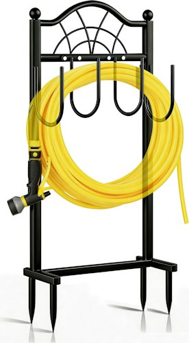 Freestanding Fence-Style Garden Hose Holder for $18 + free shipping