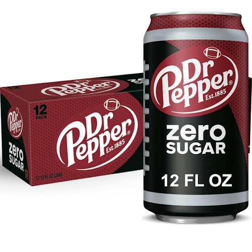 Dr Pepper Zero Sugar 12-oz. Can 12-Pack for $4.68 via Sub. & Save + free shipping w/ Prime