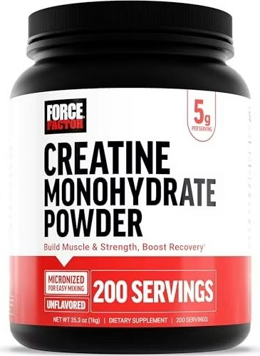 Force Factor Micronized Creatine Monohydrate Powder 200 Servings: $12 via Sub. & Save
