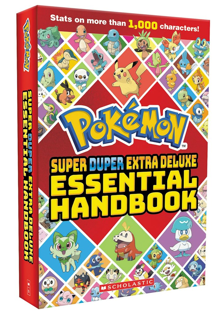 Super Duper Extra Deluxe Essential Handbook (Pokémon) Paperback: $13