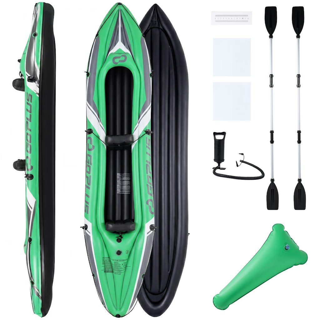 Goplus Inflatable Kayak 2-Person Kayak: $120 Goplus Inflatable Kayak 2-Person Kayak: $120
