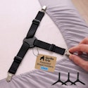 Gorilla Grip Sheet Holder 4-Pack for $13 + free shipping w/ Prime
