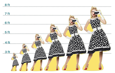 Texture of Dreams Personalized Photo 5' Life-Size Cardboard Cutout for $48 + free shipping