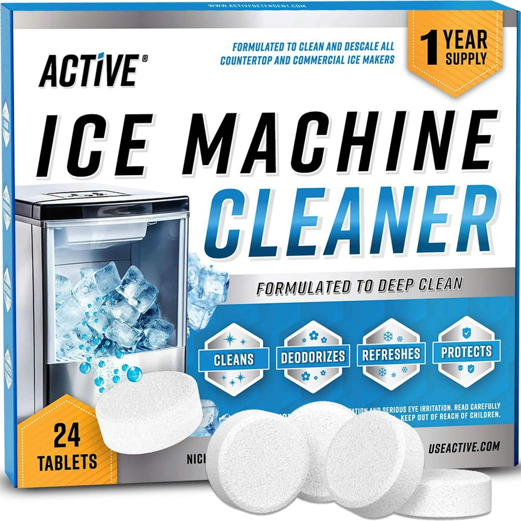 Active Ice Machine Cleaner Descaler Tablets 24-Pack: $15 via Sub & Save