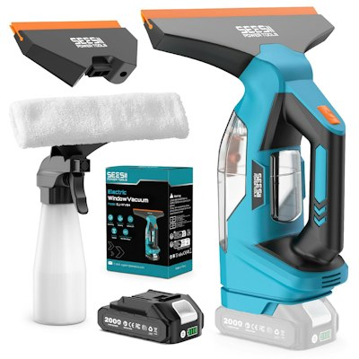 Cordless Window Vacuum Squeegees for From $32 + free shipping