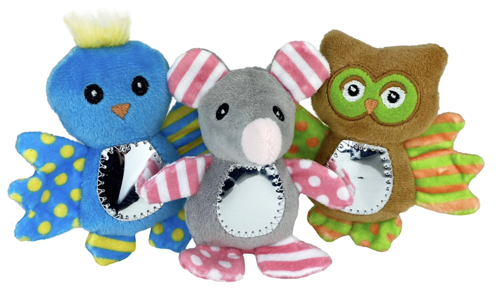 Multipet 5" Mirror Cat Toy Assortment: $1.49