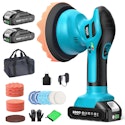 6" Cordless Car Polisher Kit w/ 2 21V Batteries for $40 + free shipping
