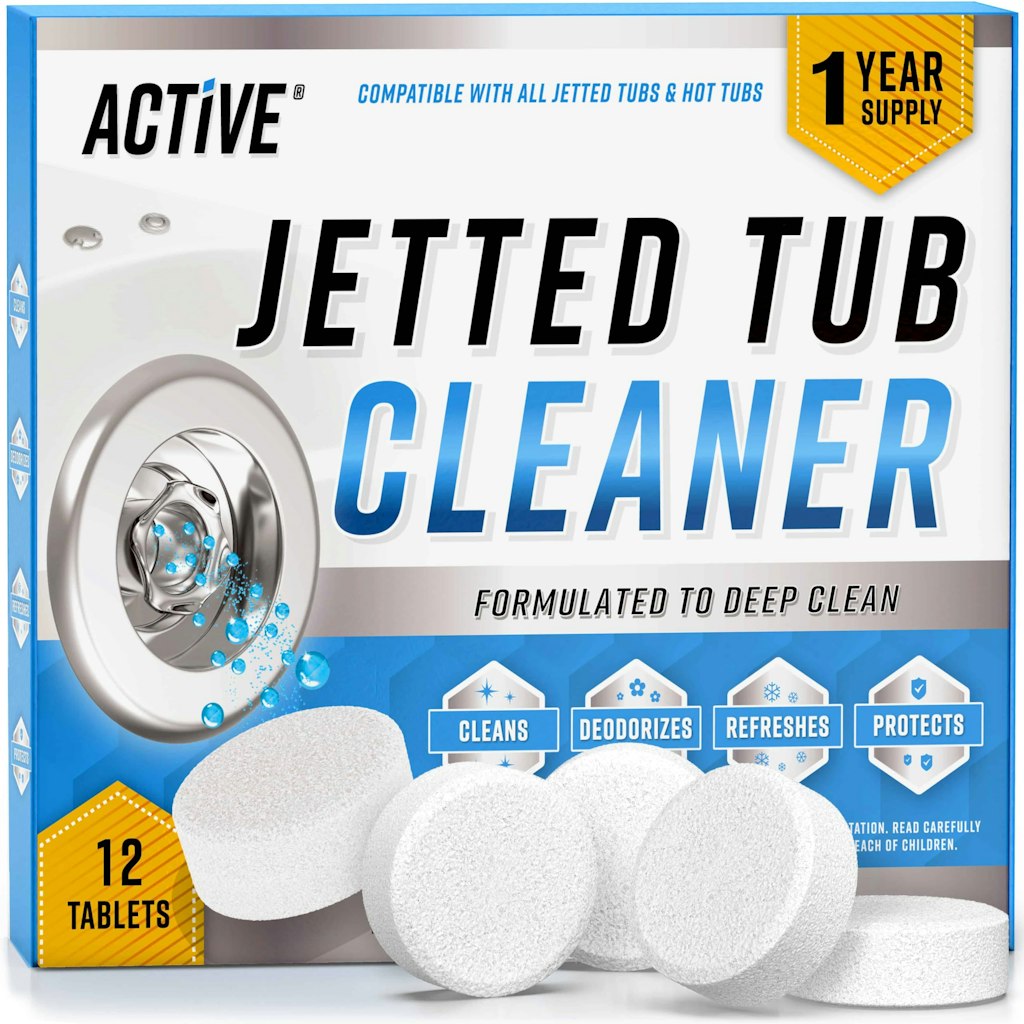 Active Jetted Tub Cleaner Tablets 12-Pack: $16 via Sub & Save
