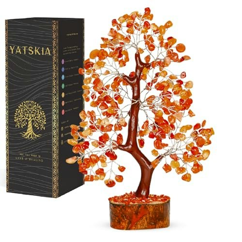 Yatskia 10-Inch 300-Bead Carnelian Crystal Tree: $26.39 Yatskia 10-Inch 300-Bead Carnelian Crystal Tree: $26.39