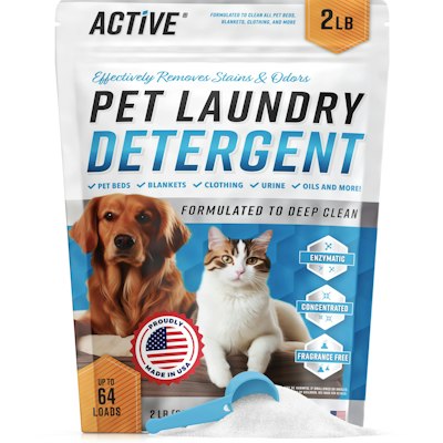Active Pet Laundry Detergent 2-lb. Container for $15 via Sub & Save + free shipping