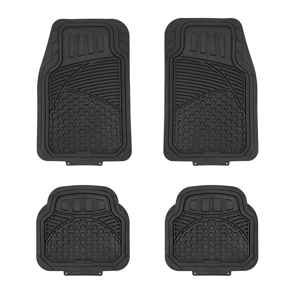 Amazon Basics Heavy Duty Thick PVC Trim-to-Fit Car Floor Mats: $25