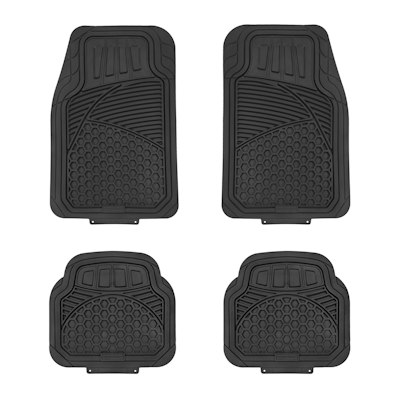 Amazon Basics Heavy Duty Thick PVC Trim-to-Fit Car Floor Mats for $25 + free shipping w/ Prime