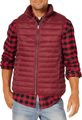 Amazon Essentials Men's Lightweight Packable Puffer Vest for $9.99 w/ Prime + free shipping w/ Prime