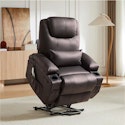 Bestier 35" W Power Lift Recliner Chair w/ 8-Point Massage & Heating for $399 + free delivery