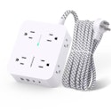Hanycony Surge Protector Power Strip for $10 + free shipping w/ Prime