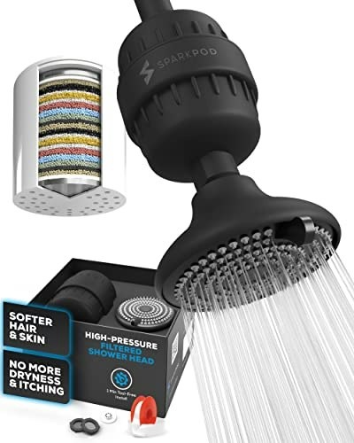 SparkPod Filtered 3-Setting Shower Head: $42.46 SparkPod Filtered 3-Setting Shower Head: $42.46