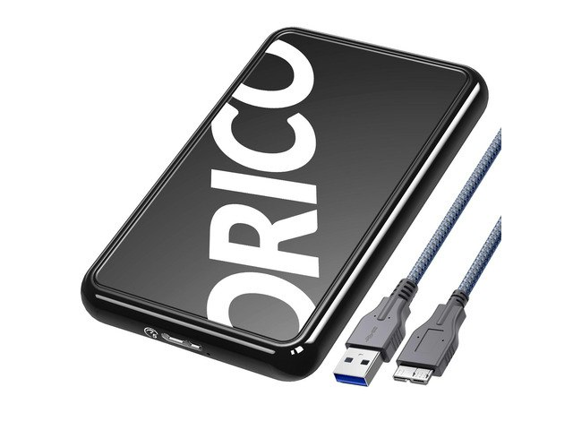 Orico 2.5-Inch USB 3.0 External Hard Drive Enclosure: $15.99 Orico 2.5-Inch USB 3.0 External Hard Drive Enclosure: $15.99